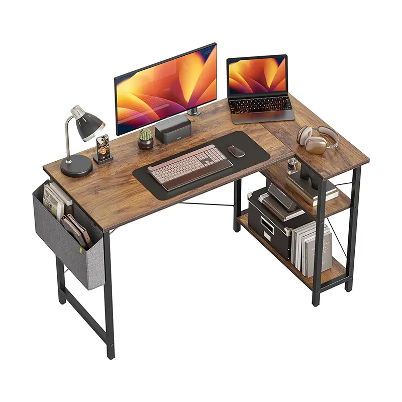 40 "L-shaped computer desk with stora...