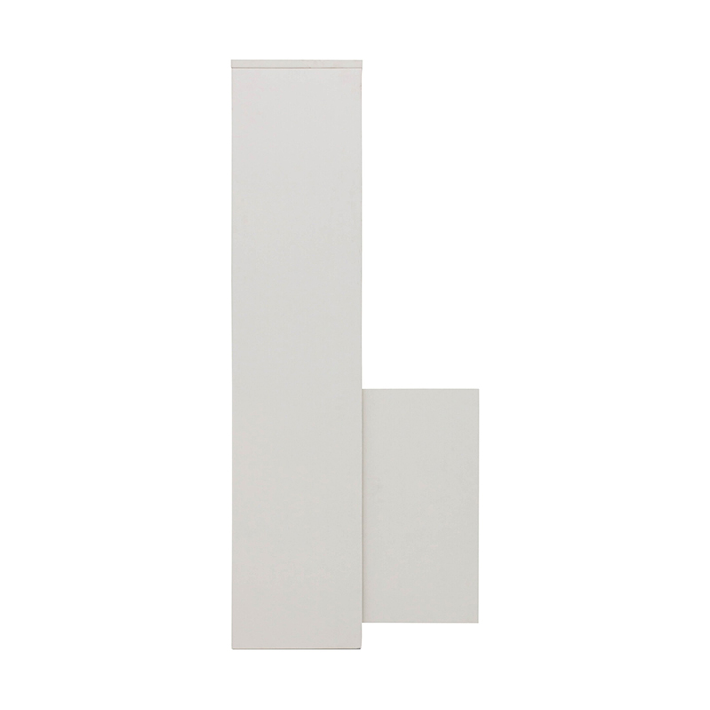 low cabinet office data cabinet wooden storage bookcase wall table cabinet 5 Tiers Filing Cabinet (White)